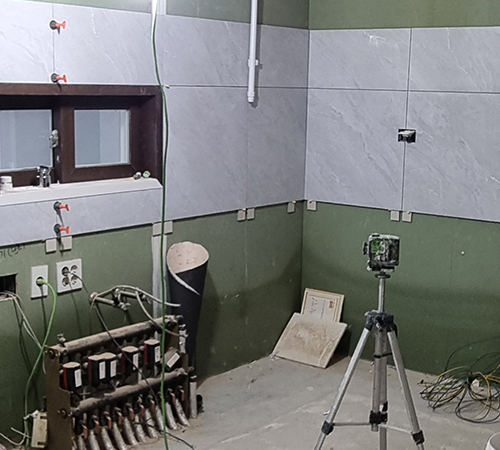 용접 실습 및 기술 교육 모습